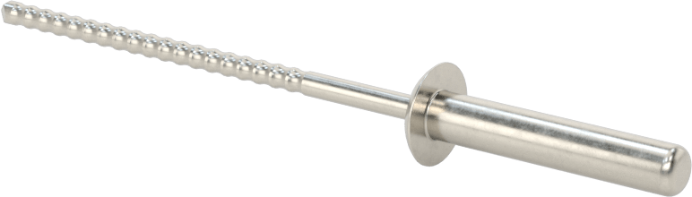 Sızdırmaz Kör Perçinler, 18-8 Paslanmaz Çelik, Kubbeli Başlık, 3/16" Çap, 0,626“-0,75” Kalınlık için