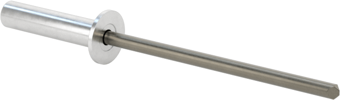 Sızdırmaz Kör Perçinler, Gömme Montaj, 1/8" Çap, 0,251“-0,312” Malzeme Kalınlığı için