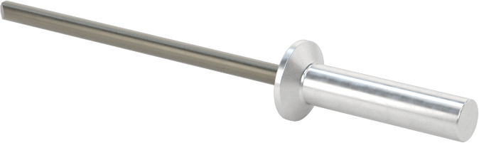 Sızdırmaz Kör Perçinler, Gömme Montaj, 1/8" Çap, 0,251“-0,312” Malzeme Kalınlığı için