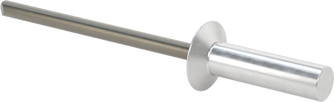 Sızdırmaz Kör Perçinler, Gömme Montaj, 5/32" Çap, 0,188“-0,312” Malzeme Kalınlığı için