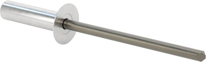 Sızdırmaz Kör Perçinler, Gömme Montaj, 5/32" Çap, 0,188“-0,312” Malzeme Kalınlığı için