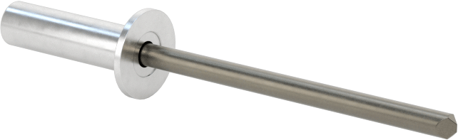 Sızdırmaz Kör Perçinler, Gömme Montaj, 1/8" Çap, 0,188“-0,25” Malzeme Kalınlığı için