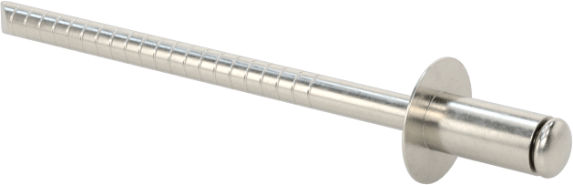 18-8 Paslanmaz Çelik Kör Perçinler, Kubbeli Başlık, 3 mm Çap, 1 mm-3 mm Malzeme Kalınlığı için