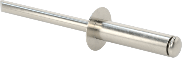 18-8 Paslanmaz Çelik Kör Perçinler, Kubbeli Başlık, 3 mm Çap, 7 mm-9 mm Malzeme Kalınlığı için
