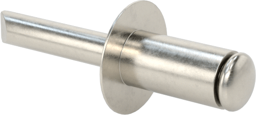 18-8 Paslanmaz Çelik Kör Perçinler, Kubbeli Başlık, 3,2 mm Çap, 1 mm-3 mm Malzeme Kalınlığı için