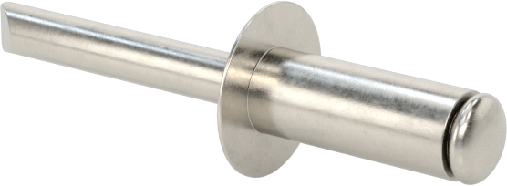 18-8 Paslanmaz Çelik Kör Perçinler, Kubbeli Başlık, 3,2 mm Çap, 3 mm-5 mm Malzeme Kalınlığı için