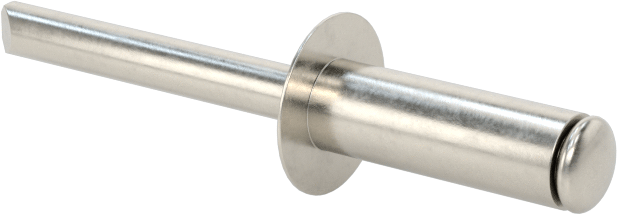 18-8 Paslanmaz Çelik Kör Perçinler, Kubbeli Başlık, 4,8 mm Çap, 8 mm-10 mm Malzeme Kalınlığı için