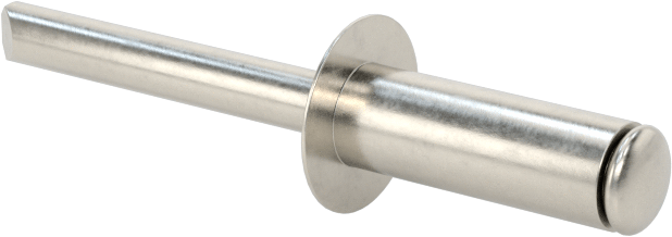 18-8 Paslanmaz Çelik Kör Perçinler, Kubbeli Başlık, 5 mm Çap, 8 mm-10 mm Malzeme Kalınlığı için