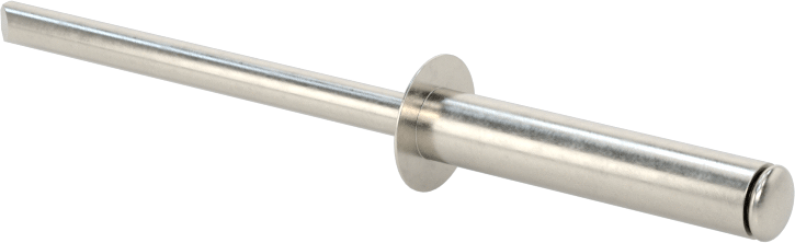 18-8 Paslanmaz Çelik Kör Perçinler, Kubbeli Başlık, 5 mm Çap, 15 mm-20 mm Malzeme Kalınlığı için