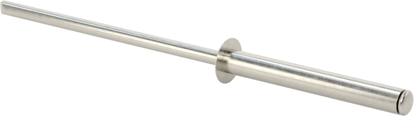 18-8 Paslanmaz Çelik Kör Perçinler, Kubbeli Başlık, 5 mm Çap, 30 mm-35 mm Malzeme Kalınlığı için