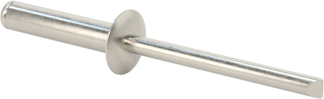 18-8 Paslanmaz Çelik Kör Perçinler, Kubbeli Başlık, 3 mm Çap, 9 mm-11 mm Malzeme Kalınlığı için