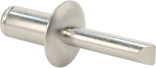 18-8 Paslanmaz Çelik Kör Perçinler, Kubbeli Başlık, 3,2 mm Çap, 1 mm-3 mm Malzeme Kalınlığı için