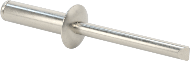 18-8 Paslanmaz Çelik Kör Perçinler, Kubbeli Başlık, 3,2 mm Çap, 7 mm-9 mm Malzeme Kalınlığı için