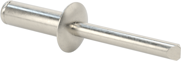 18-8 Paslanmaz Çelik Kör Perçinler, Kubbeli Başlık, 4 mm Çap, 6,5 mm-8,5 mm Malzeme Kalınlığı için