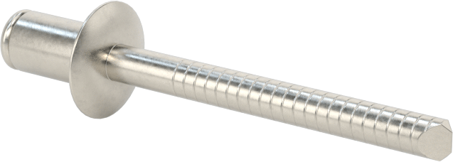 18-8 Paslanmaz Çelik Kör Perçinler, Kubbeli Başlık, 5 mm Çap, 2 mm-4 mm Malzeme Kalınlığı için