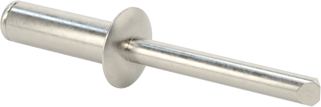 18-8 Paslanmaz Çelik Kör Perçinler, Kubbeli Başlık, 5 mm Çap, 8 mm-11 mm Malzeme Kalınlığı
