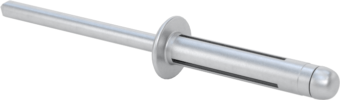 Yumuşak Malzemeler için Kör Perçinler, 5/32" Çap, 0,04“-0,335” Malzeme Kalınlığı için