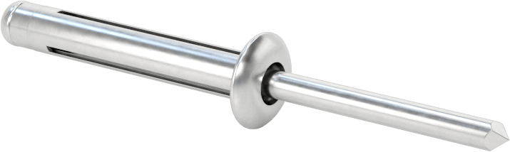 Yumuşak Malzemeler için Kör Perçinler, 3/16" Çap, 0,157“-5/8” malzeme kalınlığı için
