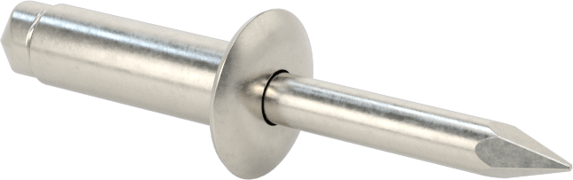 316 Paslanmaz Çelik Kubbeli Başlı Kör Perçinler, 1/4" Çap, 0,376“-0,5” Malzeme Kalınlığı için
