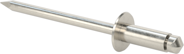 316 Paslanmaz Çelik Kubbeli Başlı Kör Perçinler, 1/8" Çap, 0,119“-0,196” Malzeme Kalınlığı için