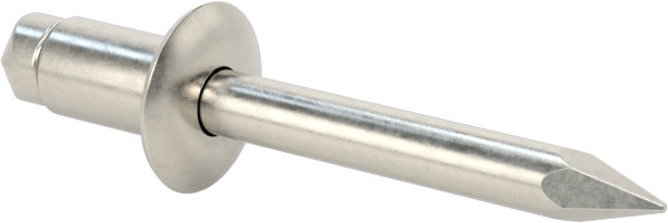 316 Paslanmaz Çelik Kubbeli Başlı Kör Perçinler, 3/16" Çap, 0,079“-0,157” Malzeme Kalınlığı için