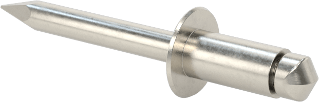 316 Paslanmaz Çelik Kubbeli Başlı Kör Perçinler, 3/16" Çap, 0,158“-0,236” Malzeme Kalınlığı için