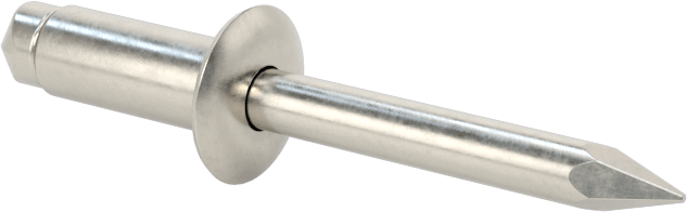 316 Paslanmaz Çelik Kubbeli Başlı Kör Perçinler, 3/16" Çap, 0,237“-0,314” Malzeme Kalınlığı için