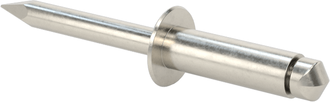 316 Paslanmaz Çelik Kubbeli Başlı Kör Perçinler, 3/16" Çap, 0,315“-0,433” Malzeme Kalınlığı için