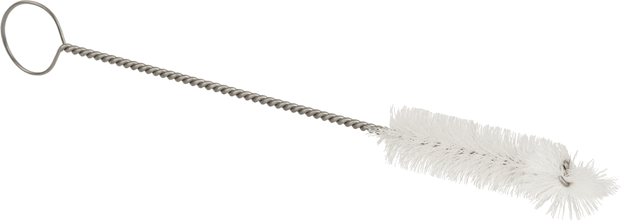 Şişe Fırçası, 1/2“ Çap x 3” Uzunluk Fırça, 8" Toplam Uzunluk