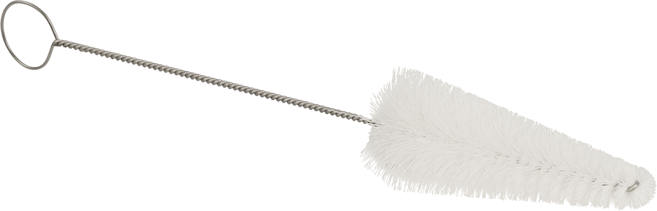 Şişe Fırçası, 3/8“ - 1-1/2” Çap x 3-1/2" Uzunlukta Fırça, 9" Toplam Uzunluk