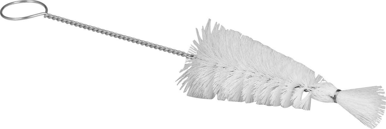 3“ Uzunluk x 1”-1-3/4" Çaplı Şişe Fırçası, 9" Toplam Uzunluk