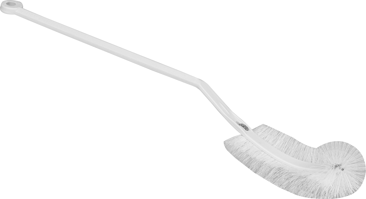 4“ Uzunluk x 1-1/2” Çap Şişe Fırçası, 14" Toplam Uzunluk