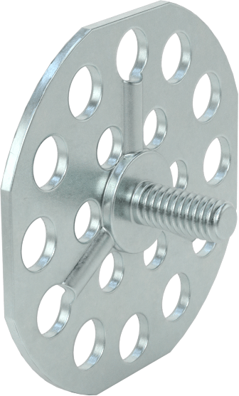 Yapışkan Hazır Saplamalar, Çinko Kaplı Çelik, 8-32 Diş, 3/8" Uzunluk