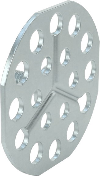 Yapışkan Hazır Saplamalar, Çinko Kaplı Çelik, 8-32 Diş, 3/8" Uzunluk