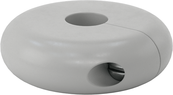 SBR Kauçuk Sarma Tampon, Vida Kapatmalı, 3/4" dış çap için, 3" OD