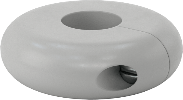 SBR Kauçuk Sarma Tampon, Vida Kapatmalı, 1" dış çap için, 3" OD