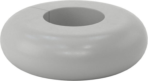 SBR Kauçuk Sarma Tampon, Vida Kapatmalı, 1-1/4" Dış Çap için, 3" OD