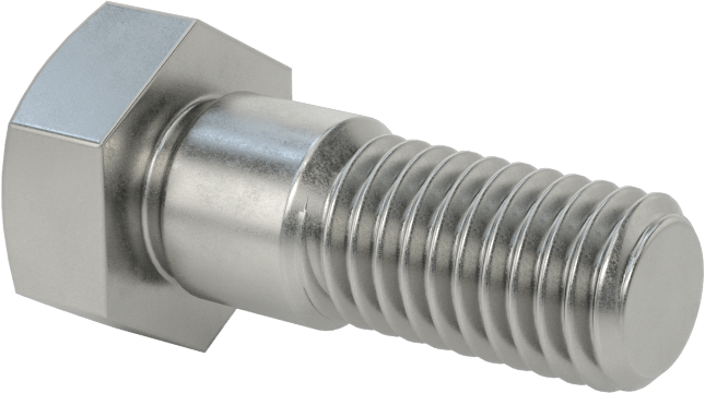 Çelik Altıgen Başlı Omuzlu Vida, 9 mm Omuz Çapı, 8 mm Omuz Uzunluğu, M8 x 1,25 mm Diş