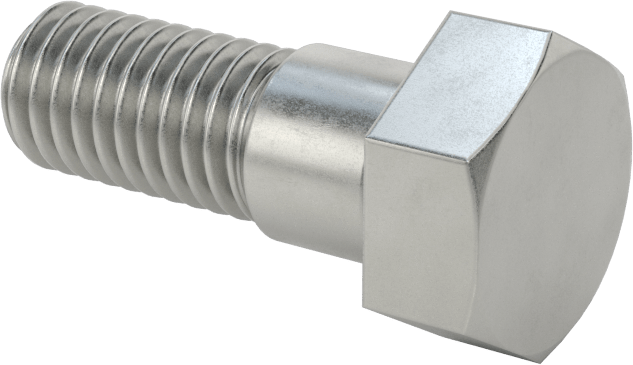 Çelik Altıgen Başlı Omuzlu Vida, 9 mm Omuz Çapı, 8 mm Omuz Uzunluğu, M8 x 1,25 mm Diş
