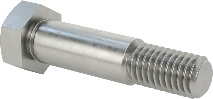 Çelik Altıgen Başlı Omuzlu Vida, 9 mm Omuz Çapı, 23 mm Omuz Uzunluğu, M8 x 1,25 mm Diş