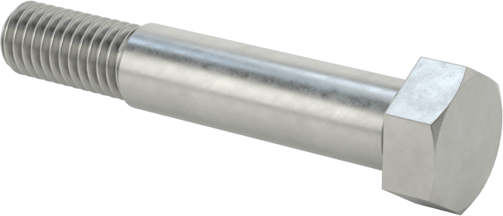 Çelik Altıgen Başlı Omuzlu Vida, 9 mm Omuz Çapı, 33 mm Omuz Uzunluğu, M8 x 1,25 mm Diş