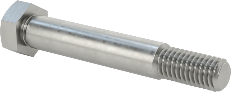 Çelik Altıgen Başlı Omuzlu Vida, 9 mm Omuz Çapı, 41 mm Omuz Uzunluğu, M8 x 1,25 mm Diş