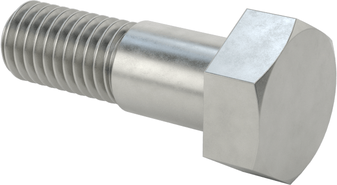Çelik Altıgen Başlı Omuzlu Vida, 11 mm Omuz Çapı, 15 mm Omuz Uzunluğu, M10 x 1,5 mm Diş
