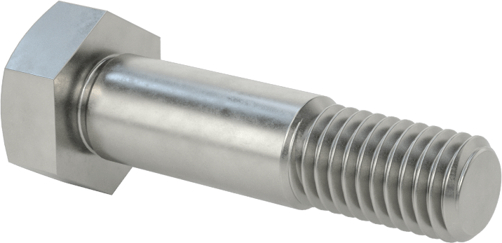 Çelik Altıgen Başlı Omuzlu Vida, 11 mm Omuz Çapı, 25 mm Omuz Uzunluğu, M10 x 1,5 mm Diş