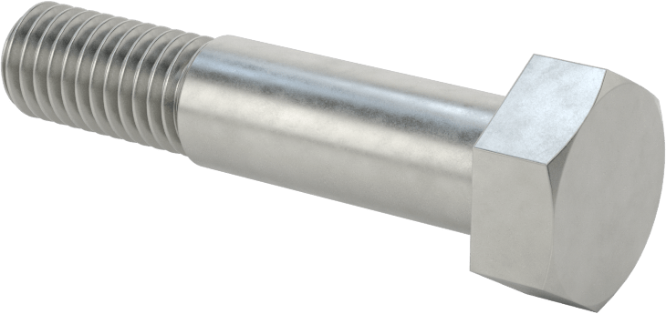 Çelik Altıgen Başlı Omuzlu Vida, 11 mm Omuz Çapı, 30 mm Omuz Uzunluğu, M10 x 1,5 mm Diş