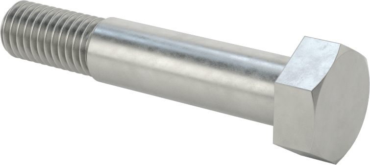 Çelik Altıgen Başlı Omuzlu Vida, 11 mm Omuz Çapı, 38 mm Omuz Uzunluğu, M10 x 1,5 mm Diş