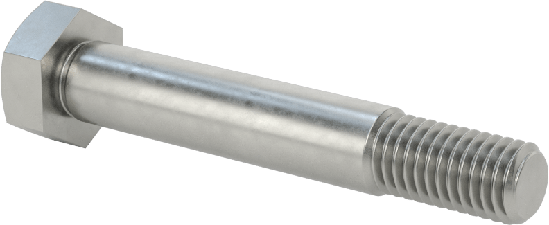 Çelik Altıgen Başlı Omuzlu Vida, 11 mm Omuz Çapı, 48 mm Omuz Uzunluğu, M10 x 1,5 mm Diş