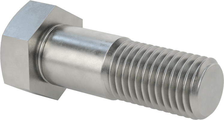 Çelik Altıgen Başlı Omuzlu Vida, 17 mm Omuz Çapı, 21,5 mm Omuz Uzunluğu, M16 x 2 mm Diş