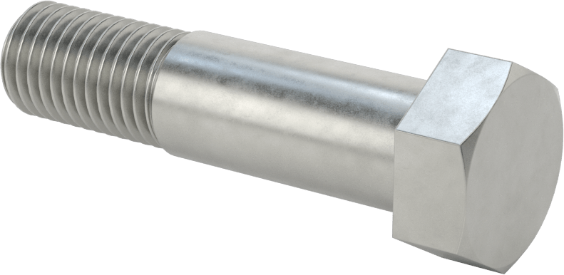 Çelik Altıgen Başlı Omuzlu Vida, 17 mm Omuz Çapı, 39,5 mm Omuz Uzunluğu, M16 x 2 mm Diş