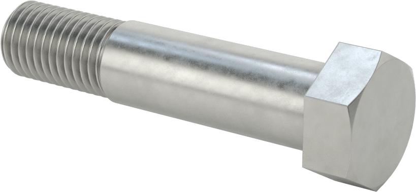 Çelik Altıgen Başlı Omuzlu Vida, 17 mm Omuz Çapı, 49,5 mm Omuz Uzunluğu, M16 x 2 mm Diş